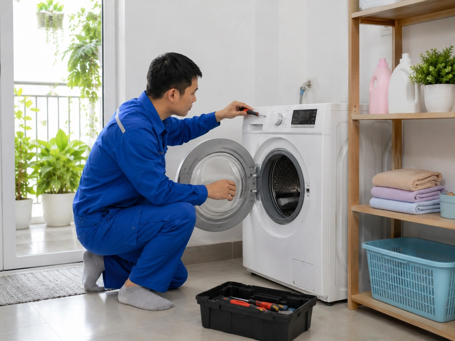 Dịch vụ sửa máy giặt tại nhà ở Quảng Ngãi